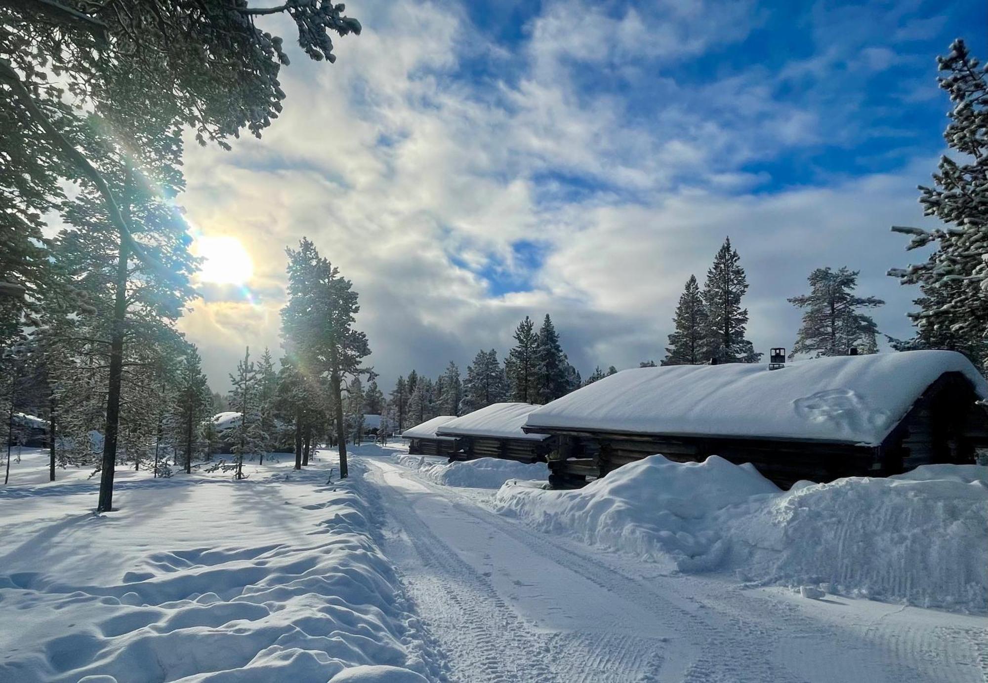 Arctic Log Cabins 萨利色尔卡 外观 照片